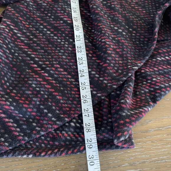 Cuddl Duds Wrap Cardigan Sweater Womens Small‎ Open Front Waterfall Multicolor - Picture 8 of 10